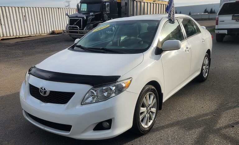 TOYOTA COROLLA 2009 114000km LE SPÉCIAL ÉDITION complet