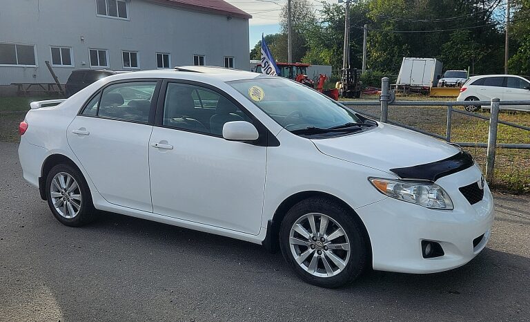 TOYOTA COROLLA 2009 114000km LE SPÉCIAL ÉDITION complet