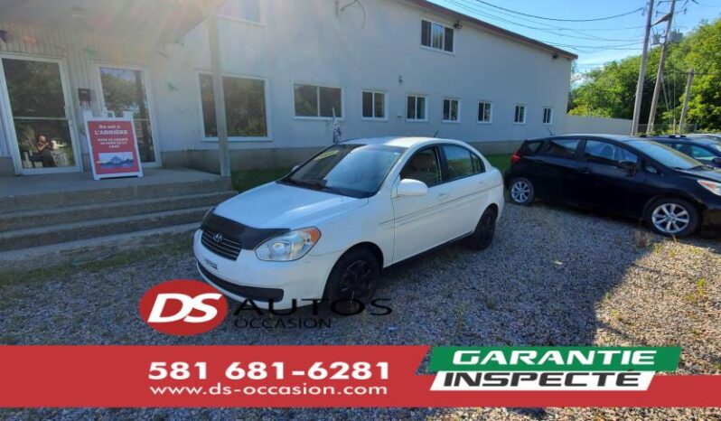 2008 HYUNDAI ACCENT L AUTOMATIQUE GARANTIE INSPECTÉE complet