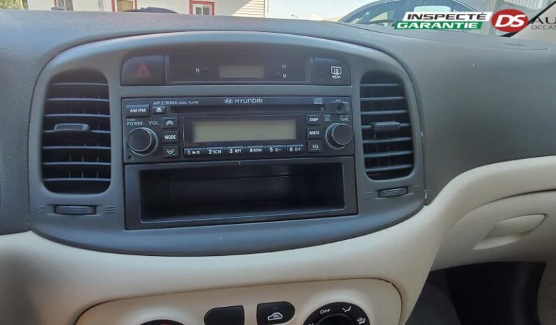 2008 HYUNDAI ACCENT L AUTOMATIQUE GARANTIE INSPECTÉE complet